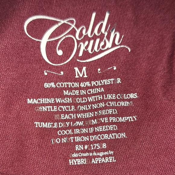 Cold Crush Women's T-shirt "Merci beaucoup Mon cheri" Paris Size M - Picture 5 of 5